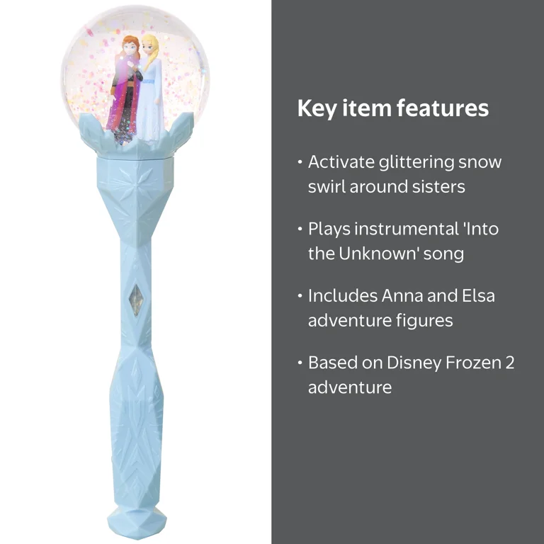 Disney Frozen 2 Princess Elsa, Sisters Musical Snow Scepter Wand