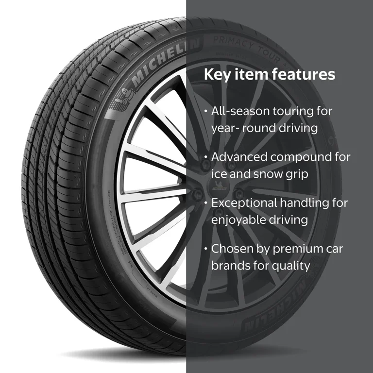 Michelin Primacy Tour A/S All-Season 245/40R19 94V Tire - Walmart.com
