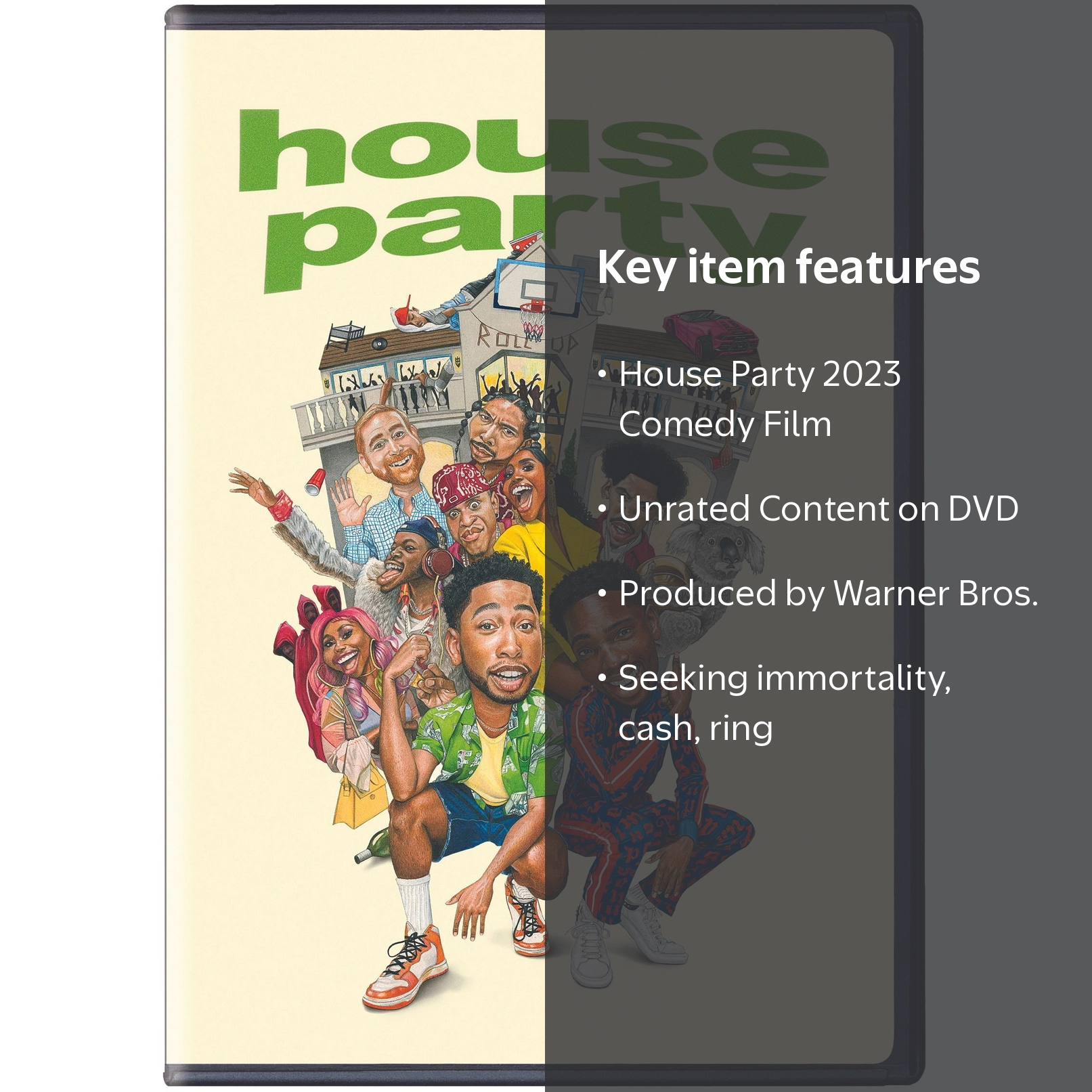 House Party (2023) - Lebron James Mansion Adventure (DVD