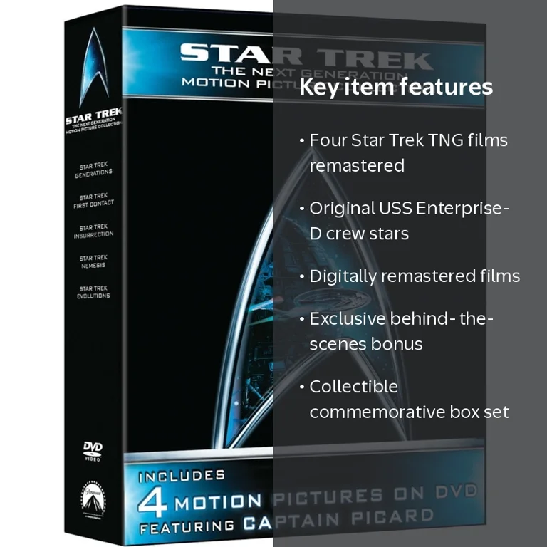 Star Trek: The Next Generation Motion Picture Collection (DVD