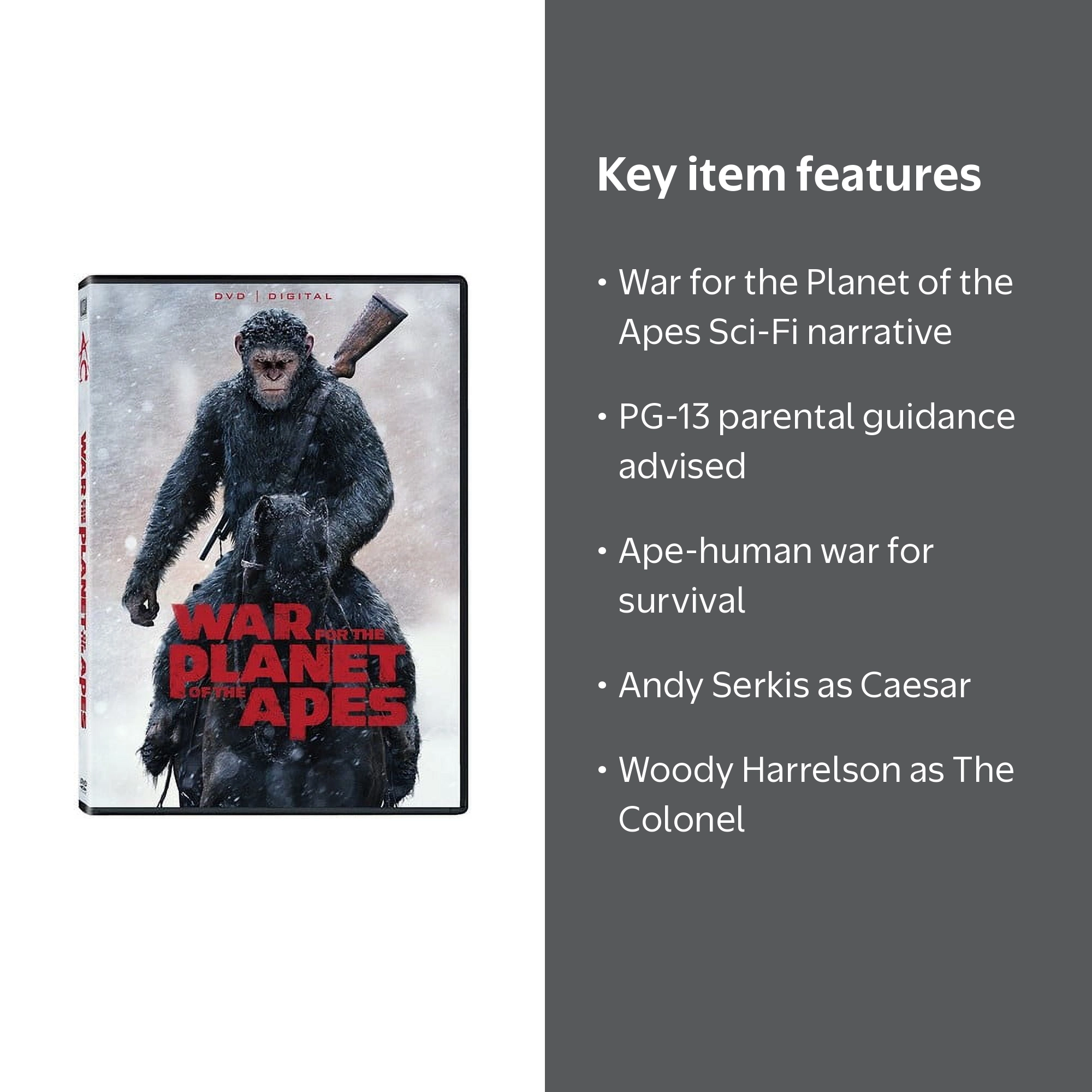 20th Century Fox - War for the Planet of the Apes, Sci-Fi