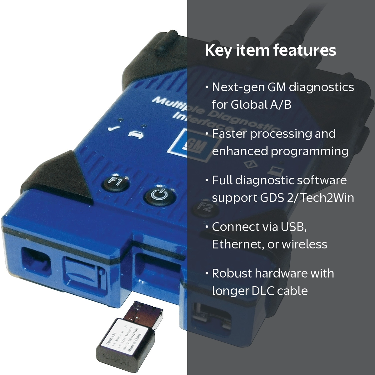 Bosch GM MDI 2 Diagnostic Interface, EL-52100-AM, Black - Walmart.com