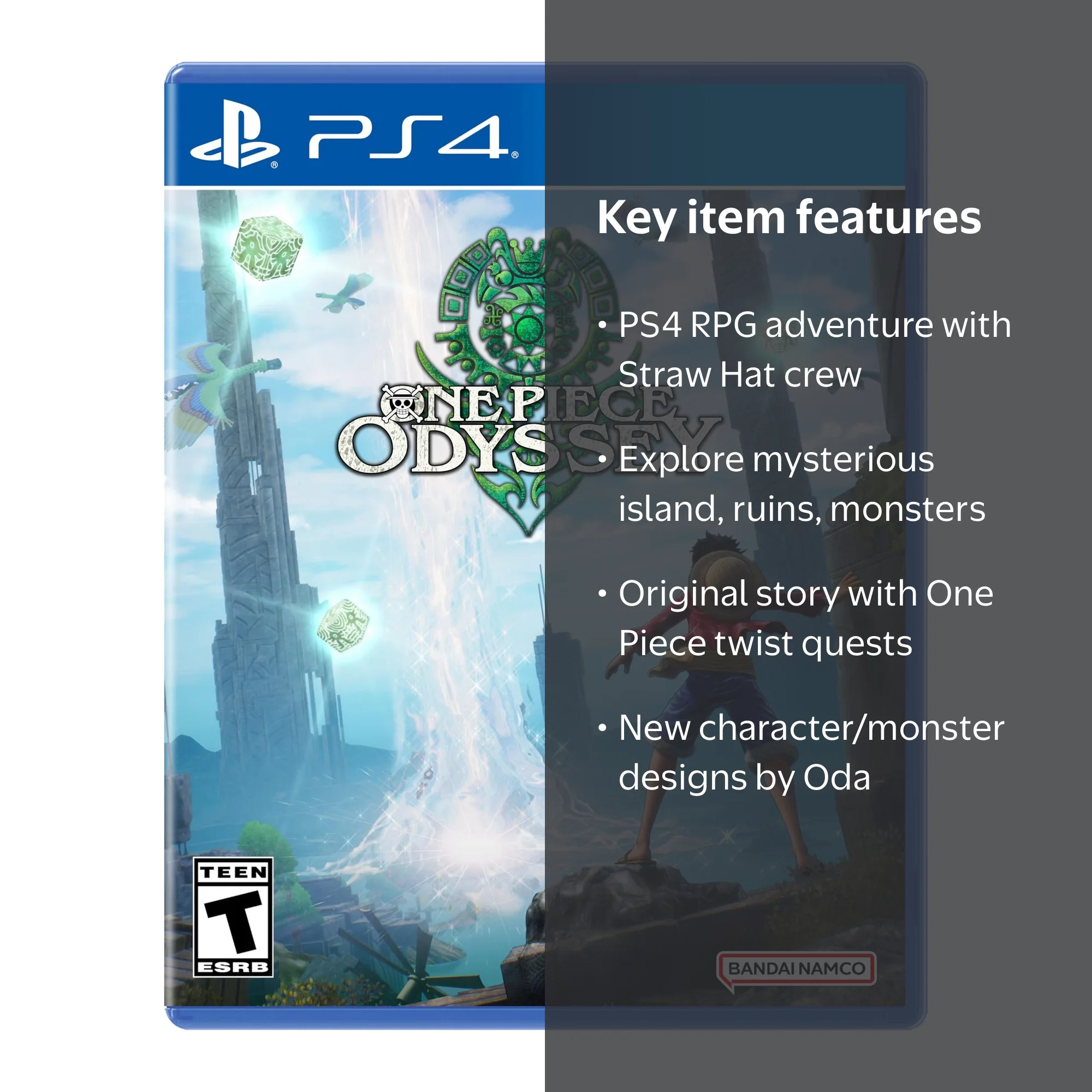 Bandai Namco, One Piece Odyssey, PlayStation 4, Adventure RPG
