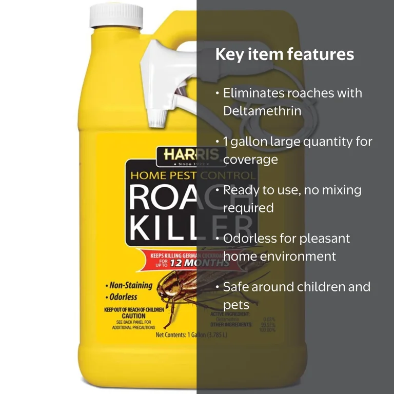 tobacco poison for roaches Cockroach will rid your building, warehouse or house of cockroaches. Dilute 100ml of SHUMBA COCKROACH POISON in 2 litres of water and apply as a coarse spray, targeting areas frequented by HARRIS BORIC ACID 16 oz.