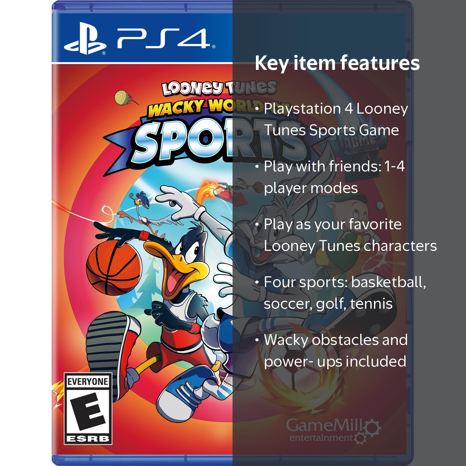 GameMill, Looney Tunes Wacky World Of Sports, PlayStation 4