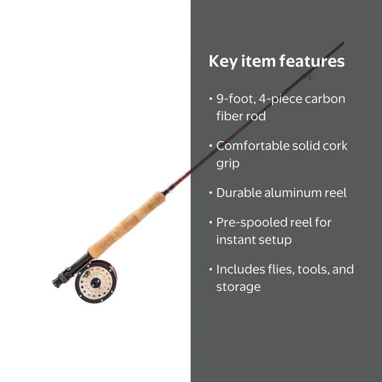 best pond fishing rod and reel Catch More Fish Lake Youth Spinning Kit A great choice for anglers of all levels Martin Lake & Pond 9'0"