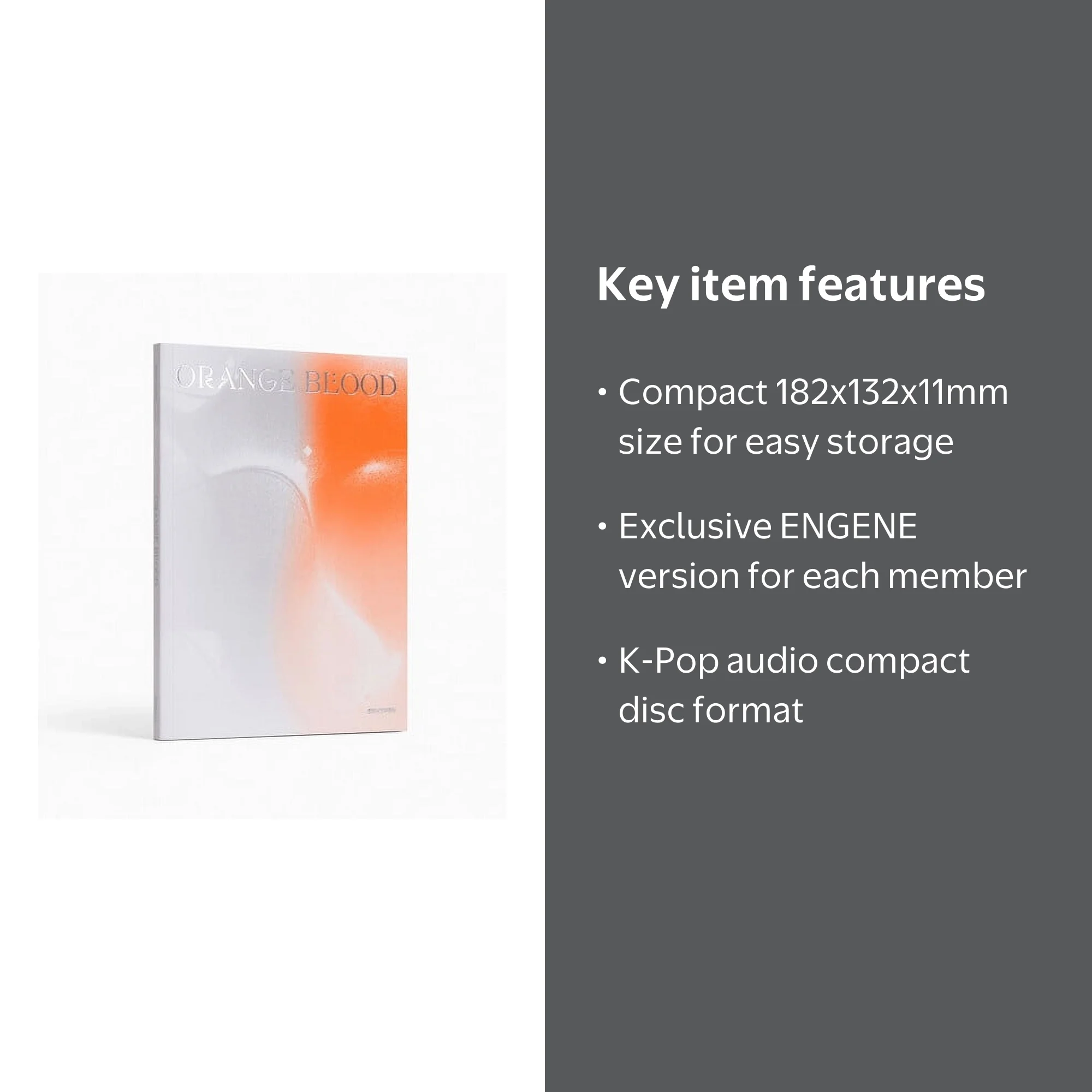 Enhypen - ORANGE BLOOD Album (ENGENE Ver.) - Music & Performance