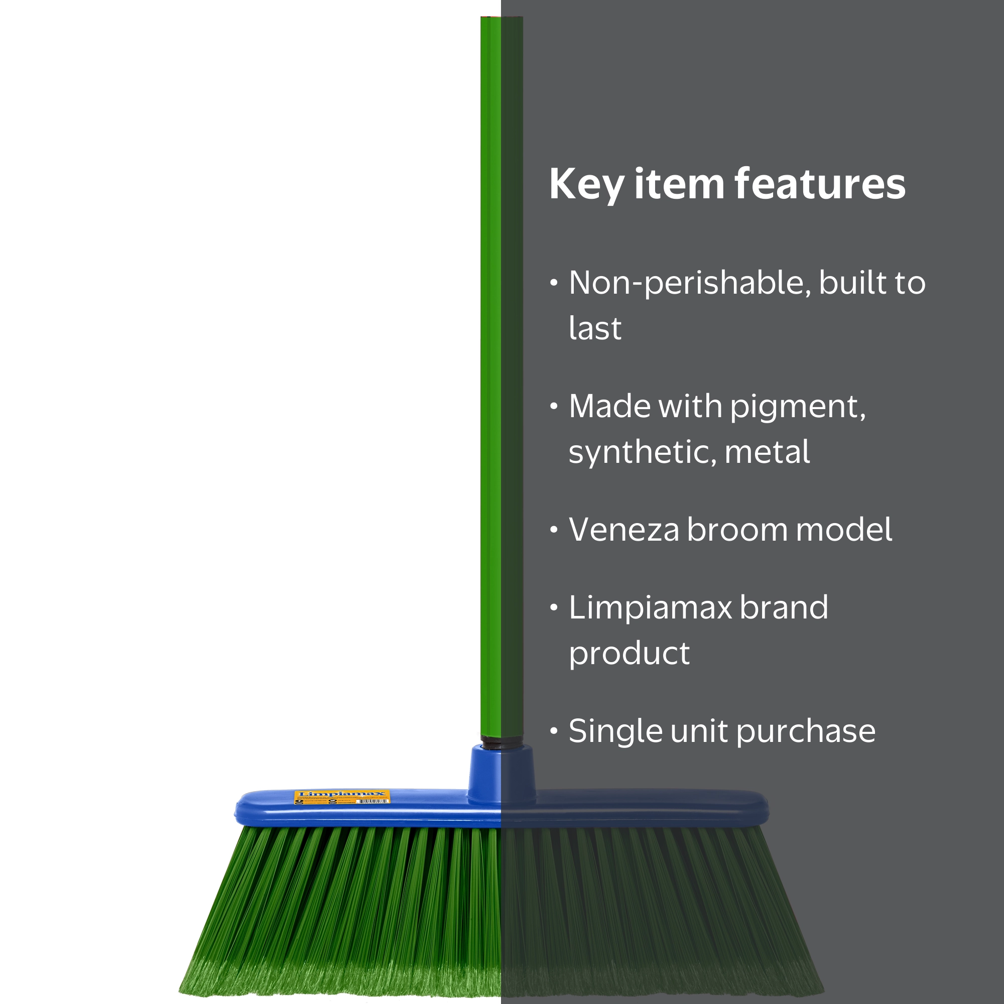 Limpiamax Veneza Broom 1 ea - Walmart.com