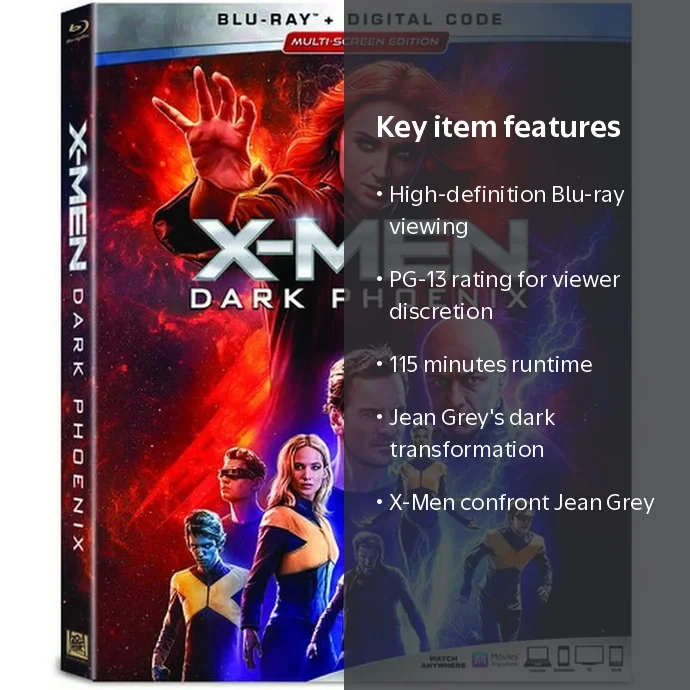 X-Men: Dark Phoenix (Blu-ray) - Walmart.com