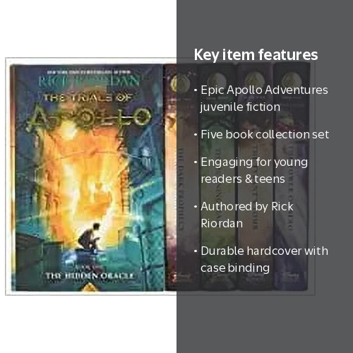 Trials of Apollo 5Book Hardcover Boxed Set by Rick Riordan
