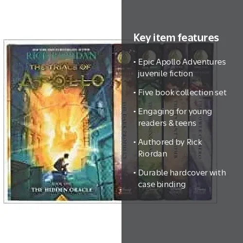 Trials of Apollo 5Book Hardcover Boxed Set by Rick Riordan