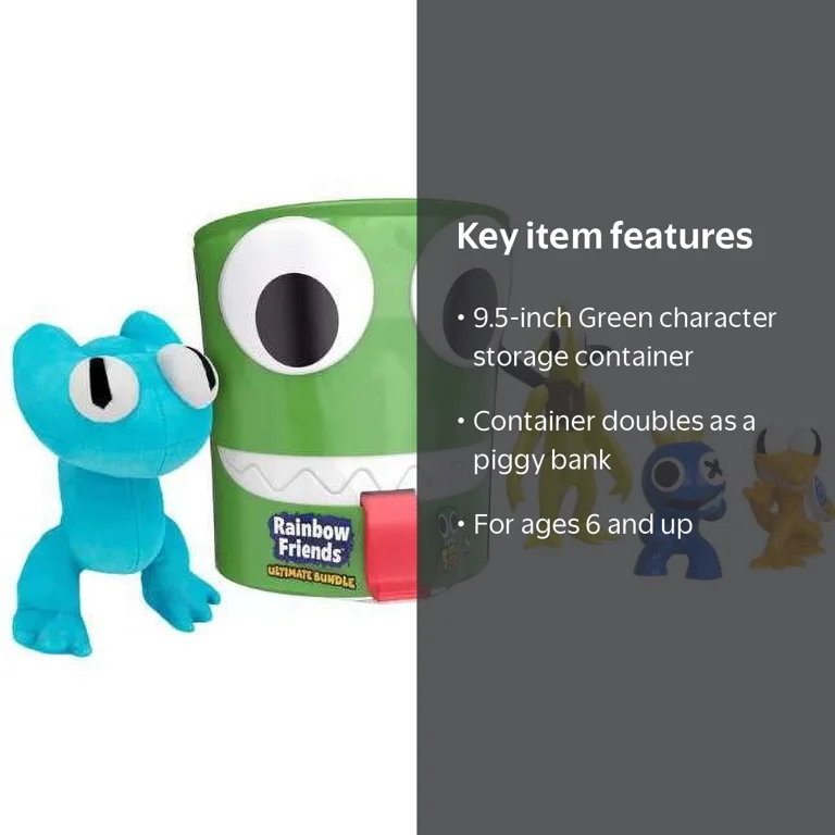 Rainbow Friends Series 3 Green Head Exclusive Ultimate Bundle