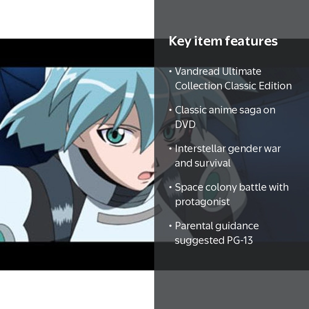 Vandread: Ultimate Collection DVD, Classic, Anime, Funimation Prod