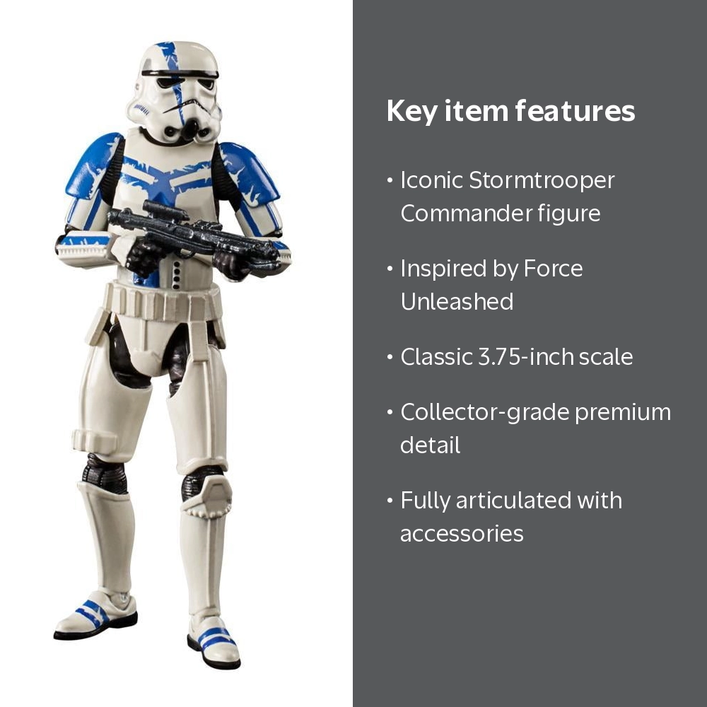 Star Wars, The Vintage Collection, Stormtrooper Commander, 3.75