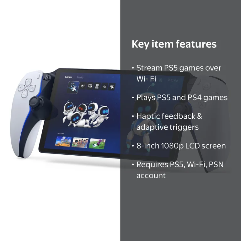 PlayStation, Remote Player for PS5, Model PS5 Portal, White
