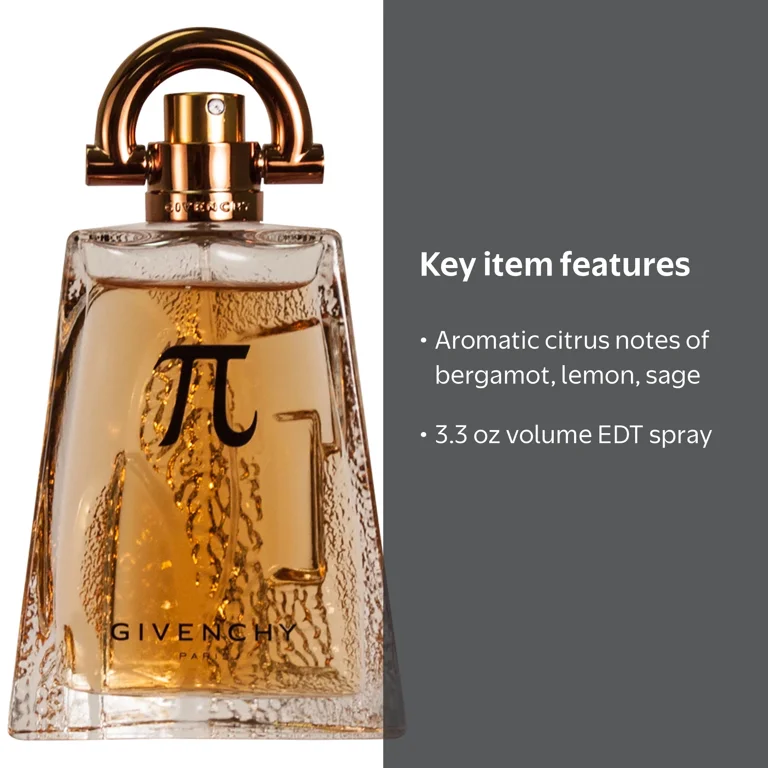 Givenchy Pi Men's EDT Spray Cologne, 3.4 Oz - Walmart.com