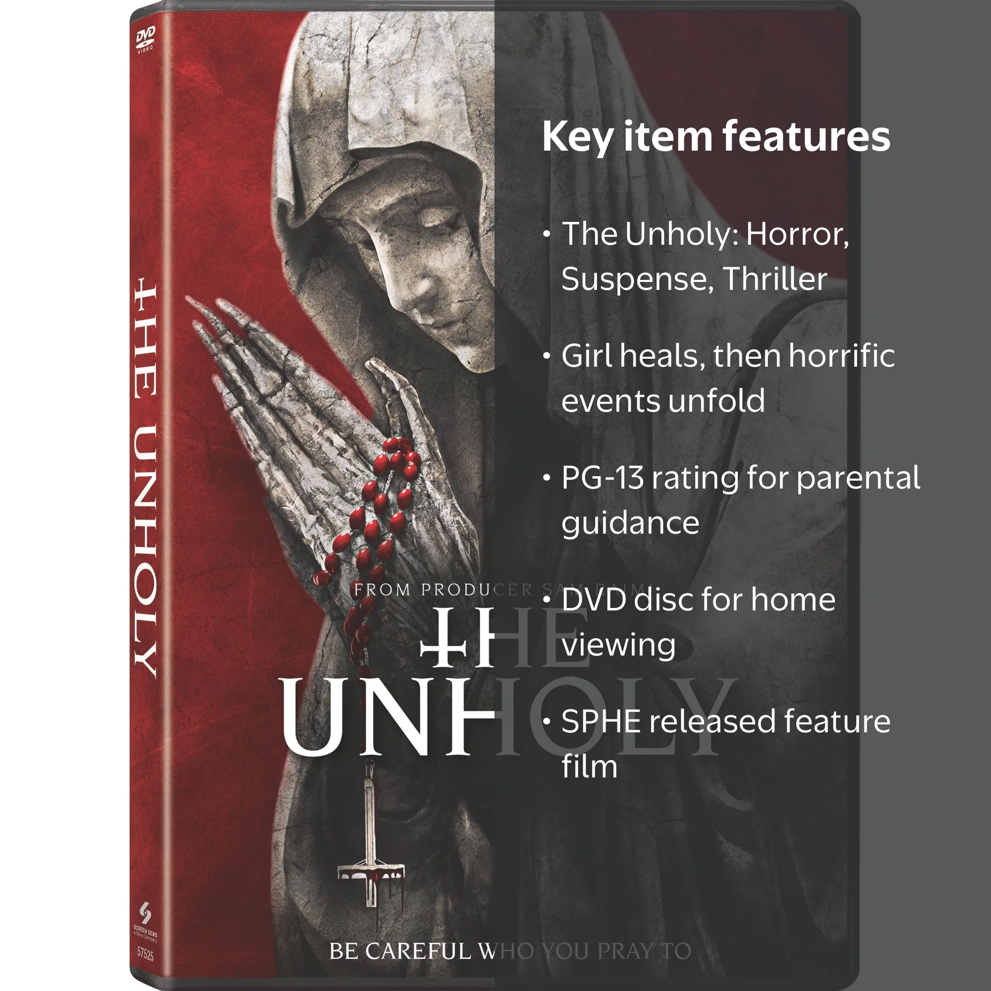 その他 HOUSES OF THE UNHOLY DVD Sony The Unholy DVD Horror Thriller with Miraculous and Horrific