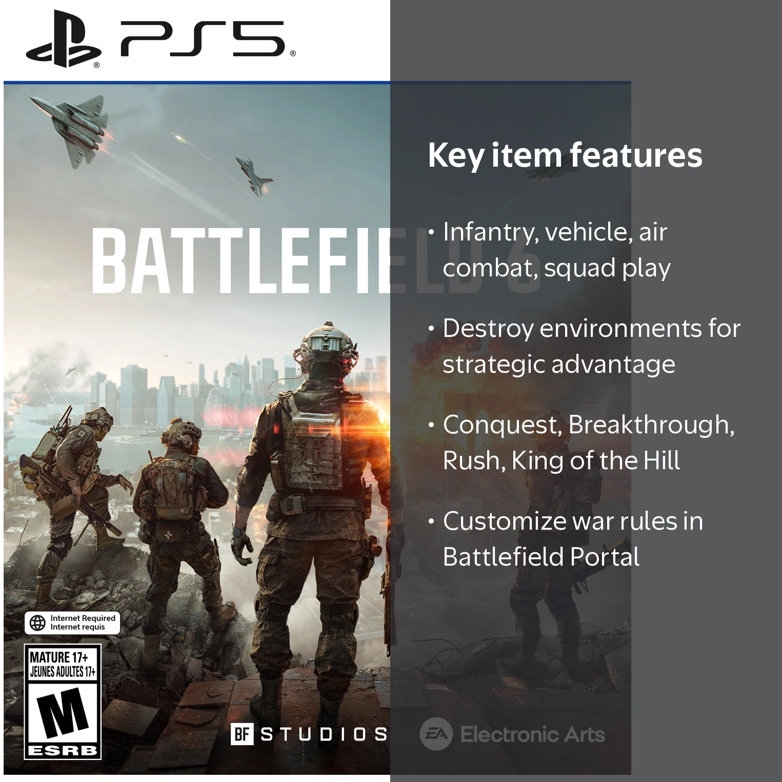 Electronic Arts, Battlefield 6, PlayStation 5, All-Out Warfare