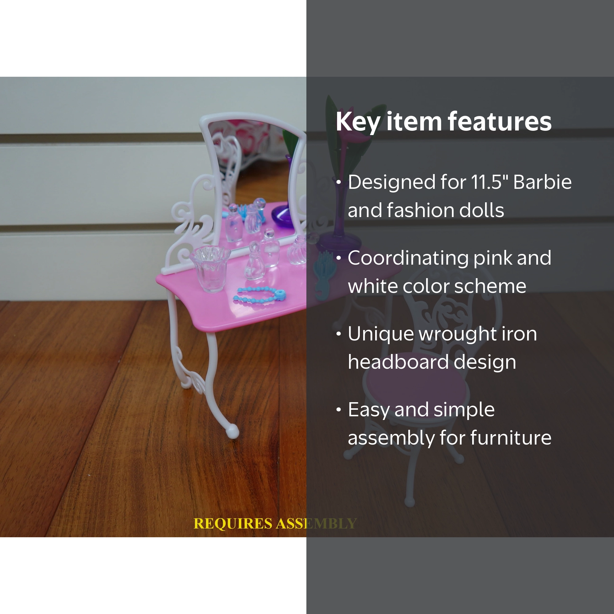 My Fancy Life Barbie Fashion Sweet Dream Bedroom Doll Furniture
