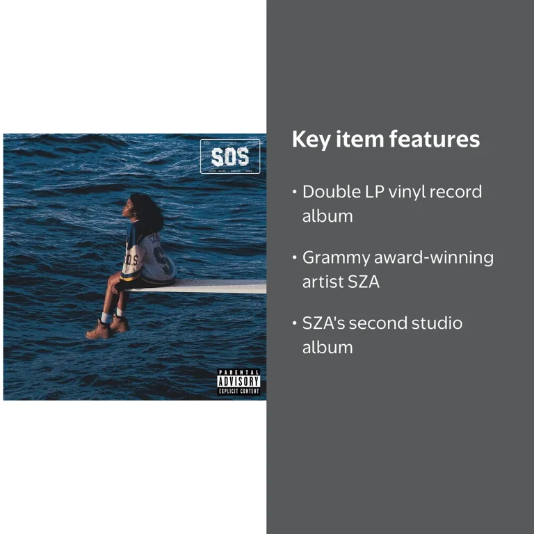 RCA, Vinyl Record, Sza SOS Music & Performance Double LP - Walmart.com