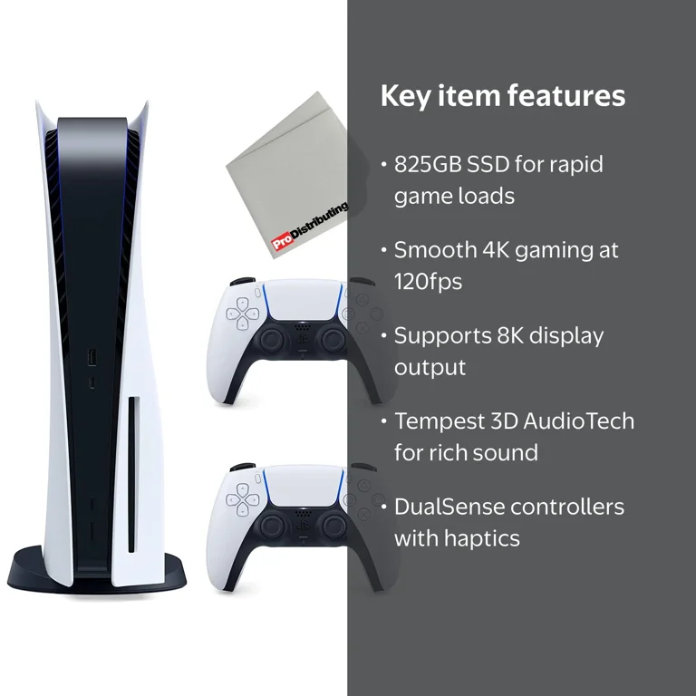 Sony Playstation 5 Disc Version CFI-1015A with Extra DualSense
