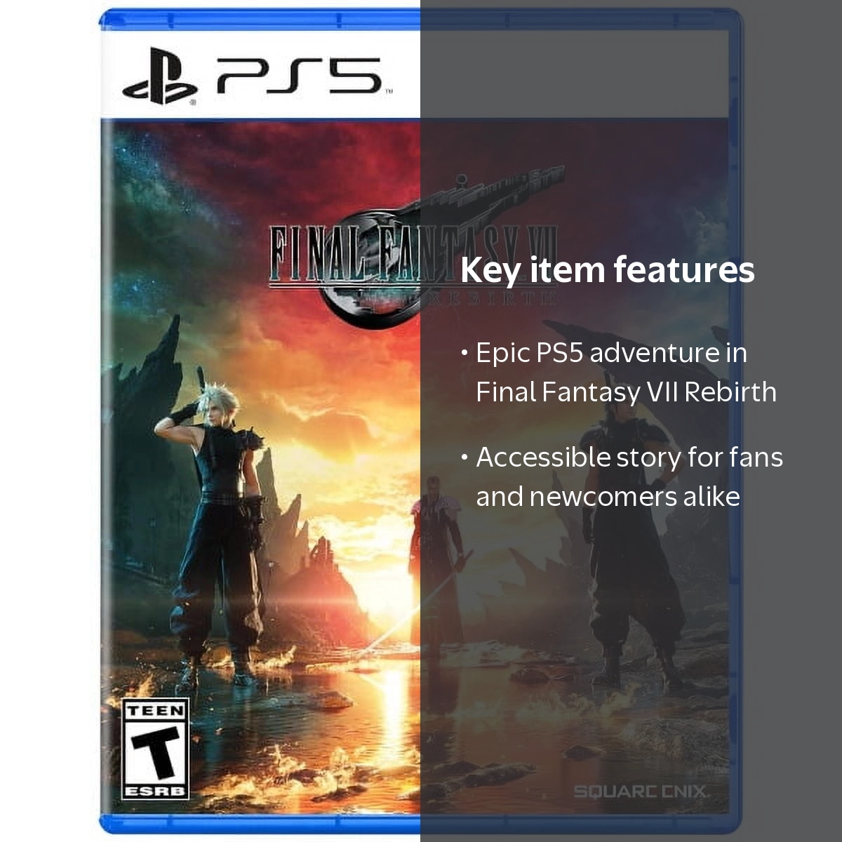 Final Fantasy VII 7 Rebirth (PlayStation 5) - Walmart.com