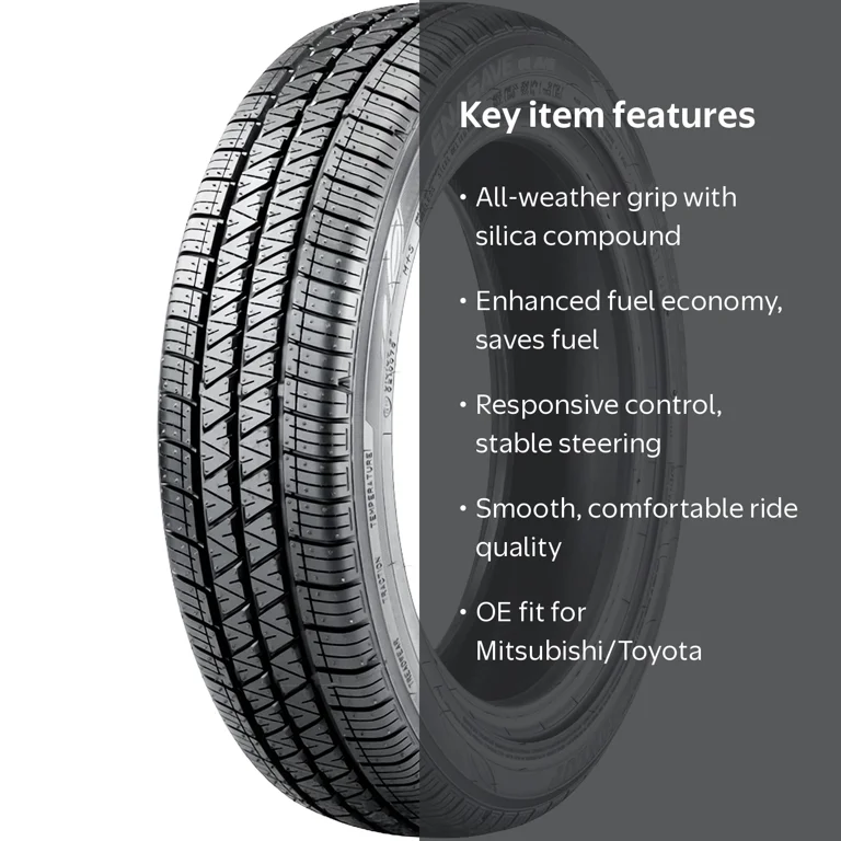 DUNLOP ノーマルタイヤ　165/65R14 Dunlop All Season Tires for Mitsubishi Mirage 165/65R14 79S Fuel