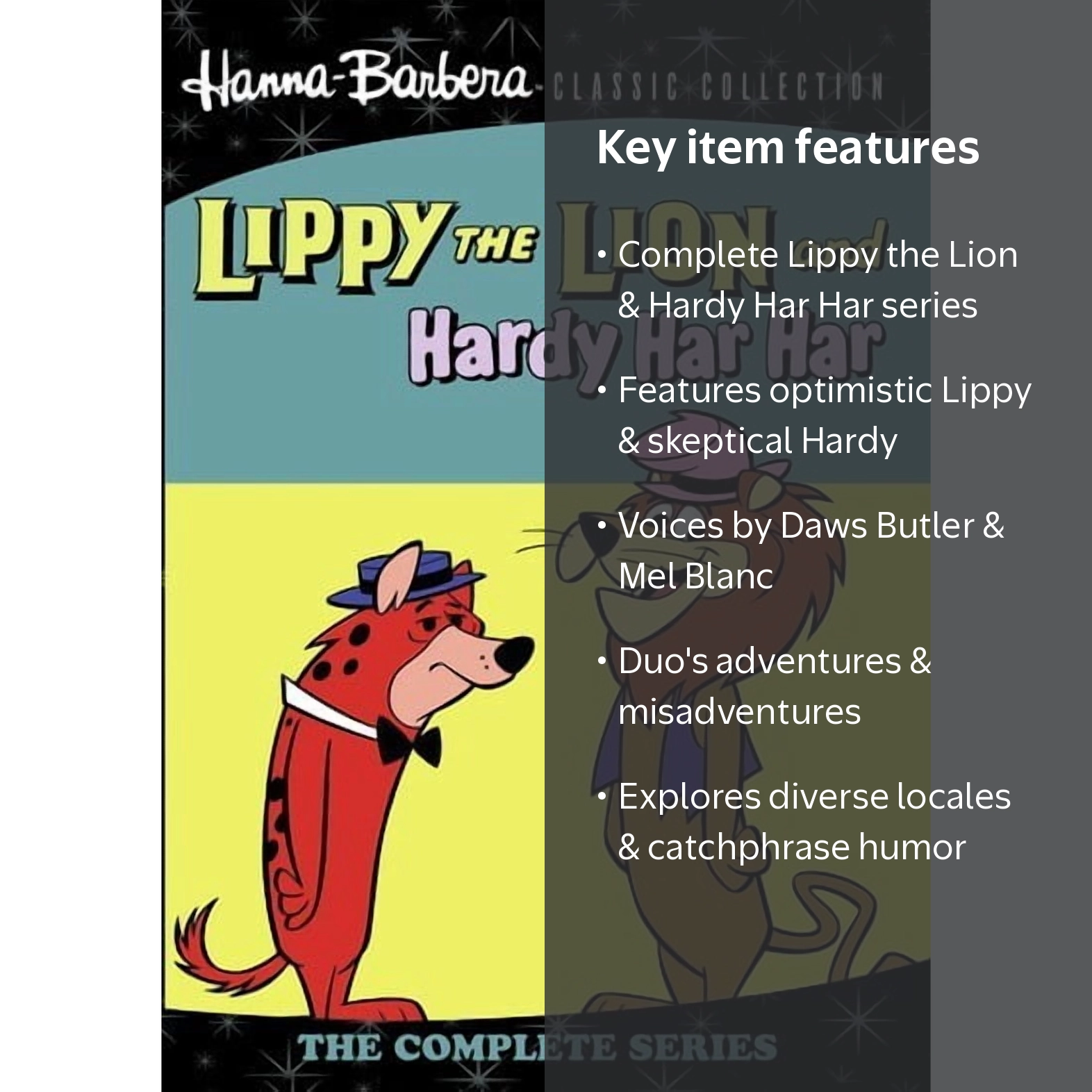 Lippy the Lion and Hardy Har Har: The Complete Series - Walmart.com
