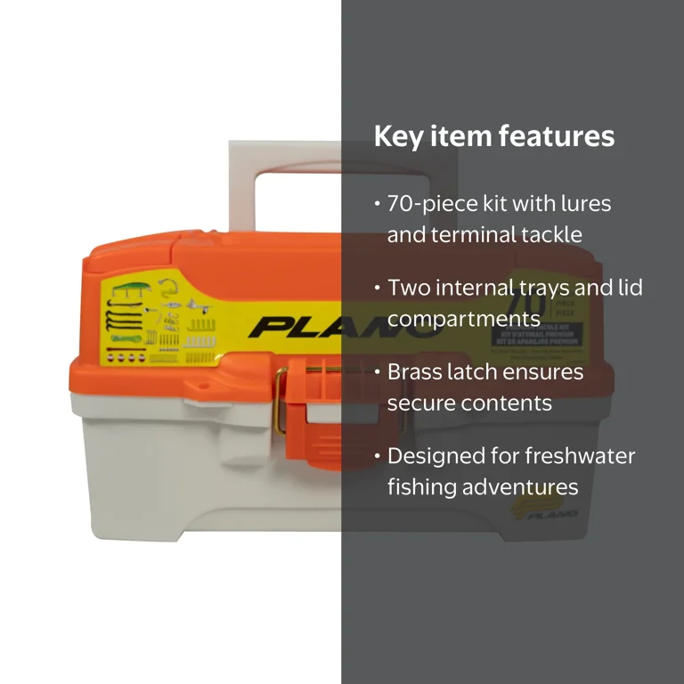 Plano Lets Fish 2 Tray Kit - Walmart.com