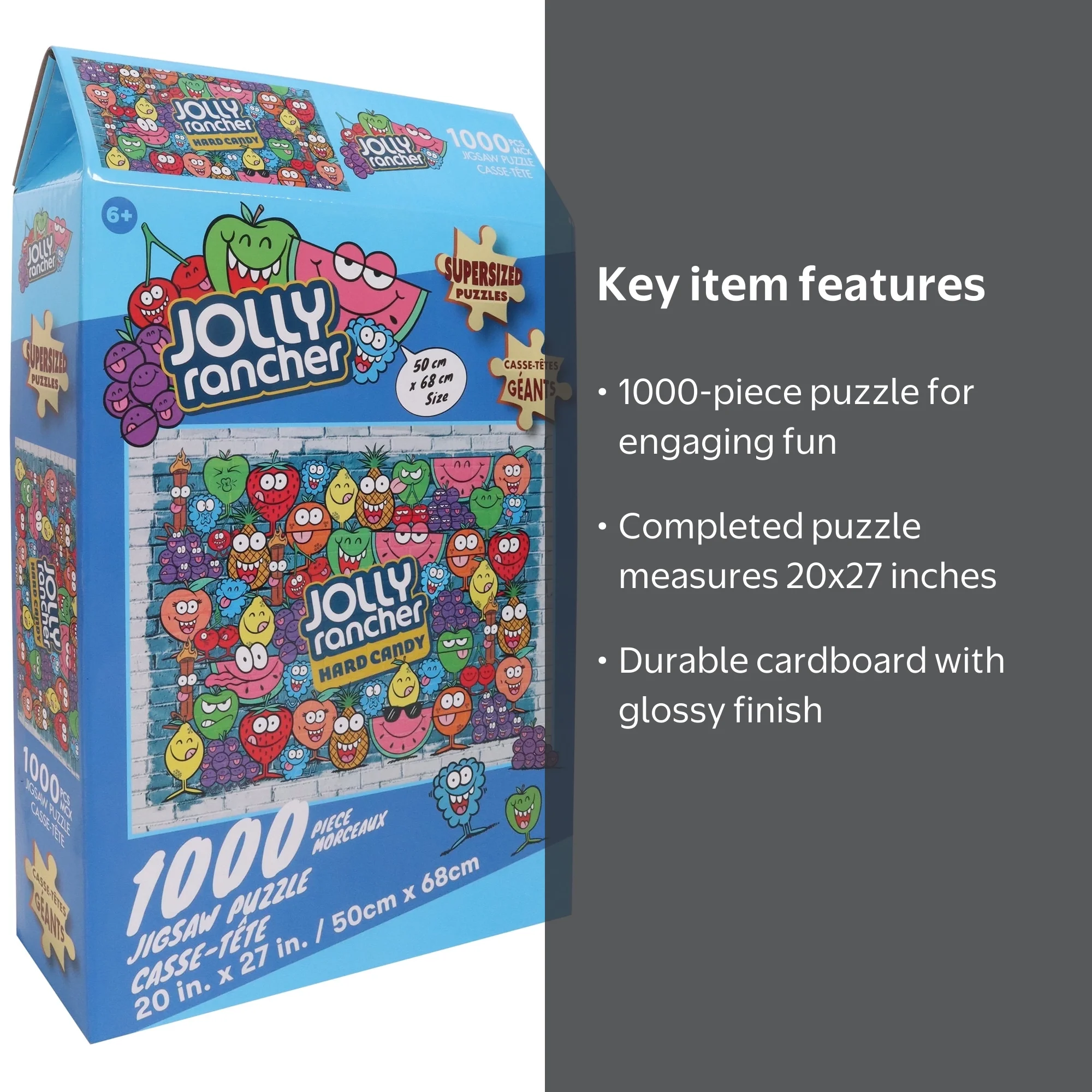 Jolly Rancher Candy 1000 Piece Supersized Puzzle (20