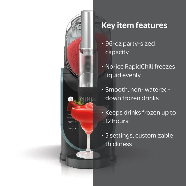 Ninja SLUSHi 96-Oz Frozen Drink Machine with RapidChill Technology