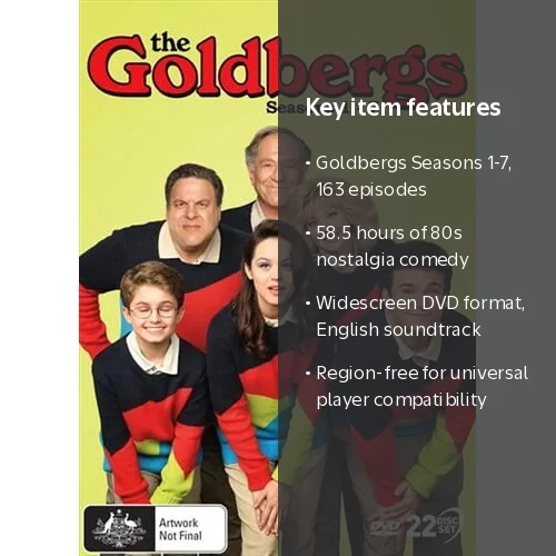 The Goldbergs: Seasons 1-7 (DVD), Via Vision, Comedy - Walmart.com