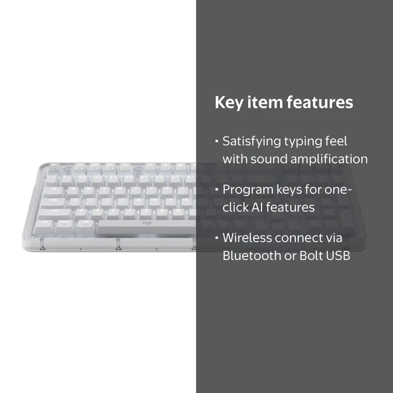 Logitech Alto Keys K98M wireless mechanical keyboard, customizable