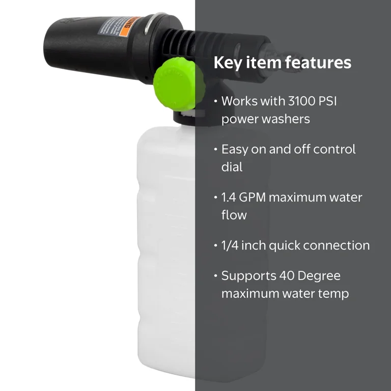 Greenworks High Pressure Soap Applicator Universal Pressure Washer
