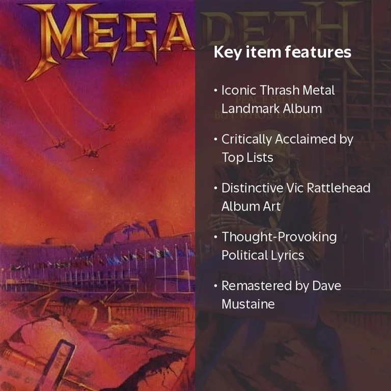 Megadeth - Peace Sells But Who's Buying - Music & Performance