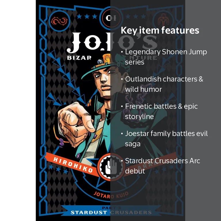 JoJo's Bizarre Adventure: Part 3--Stardust Crusaders, Vol. 1