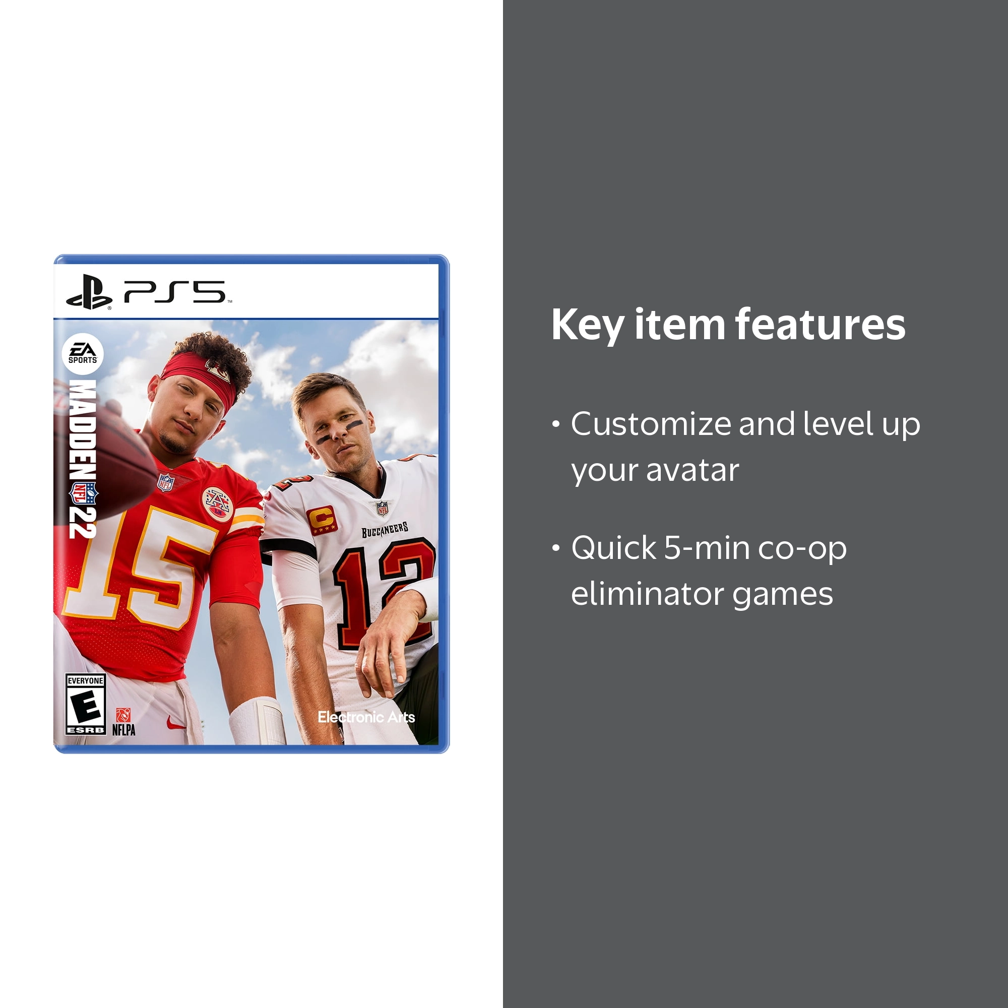 Walmart Exclusive Madden NFL 22 Games - PlayStation 5 with Peyton