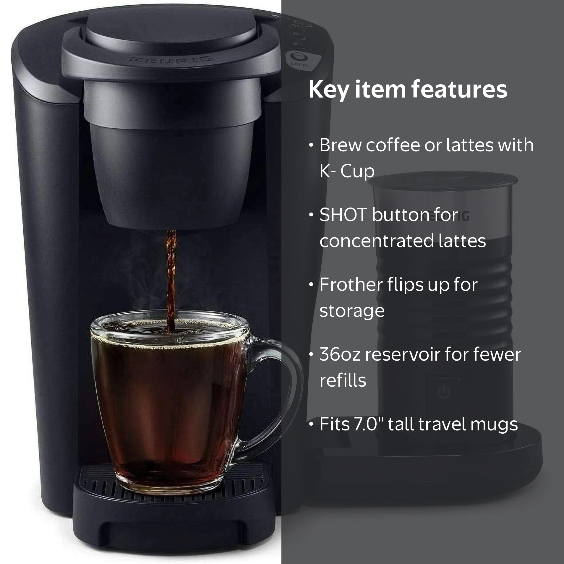 Free Shipping! Keurig K-Latte Single Serve K-Cup Coffee & Latte