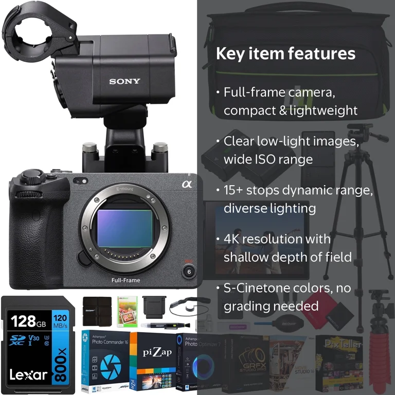 Sony Alpha Cinema Line FX3 Full Frame Interchangeable Lens Camera