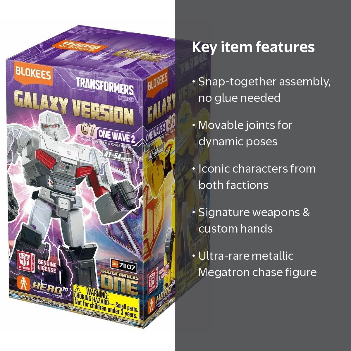 Blokees Transformer Galaxy Figure Mystery Box Version 7 One - Wave