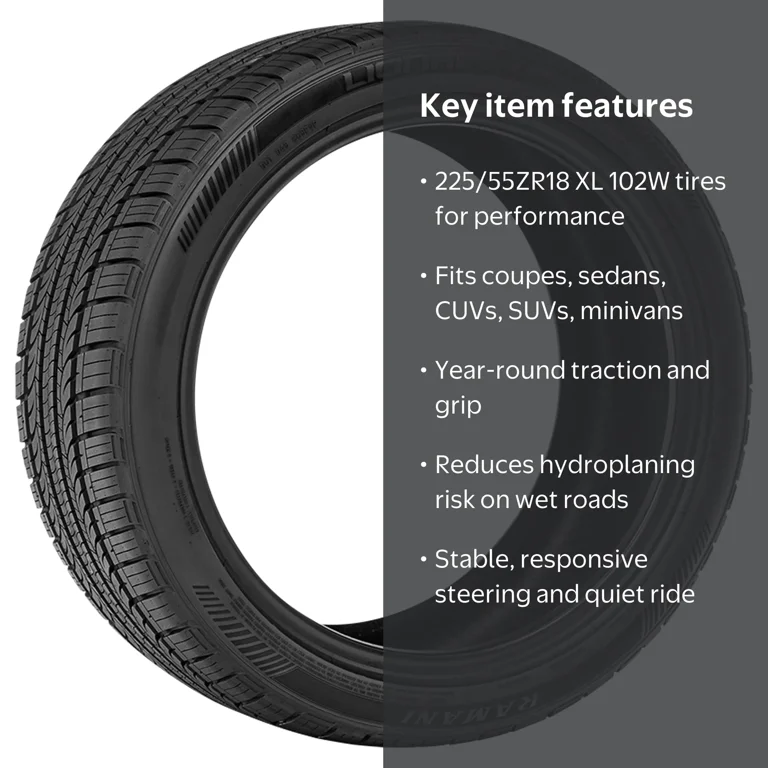 Lionhart Ramani A/S All Season 225/55ZR18 102W XL Passenger Tire