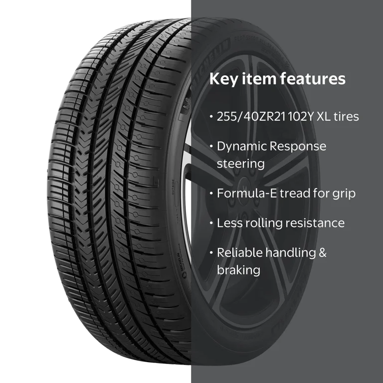 Michelin Pilot Sport All Season 4 255/40ZR21 102Y XL Tire