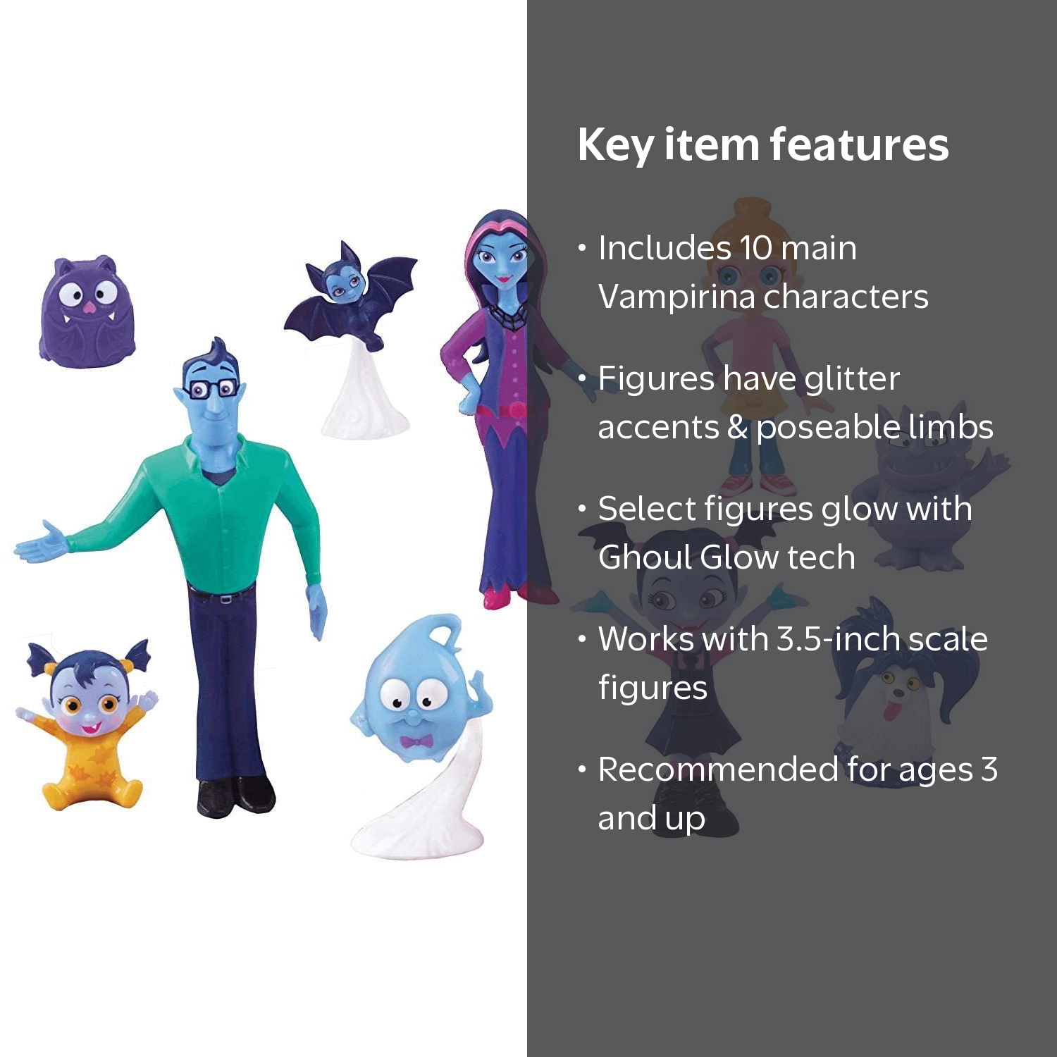 Vampirina Fangtastic Friends Set - Walmart.com