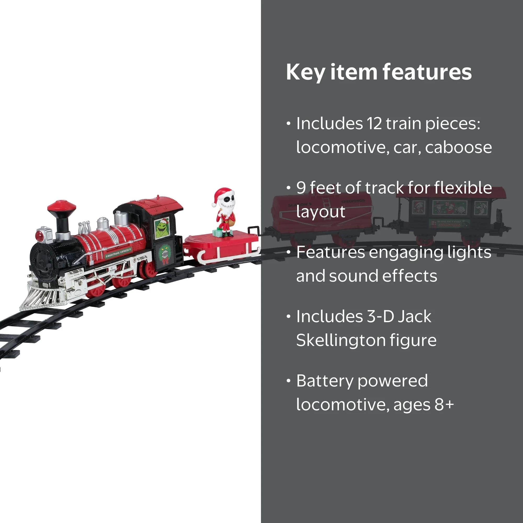 Disney the Nightmare Before Christmas Express Holiday Train Set