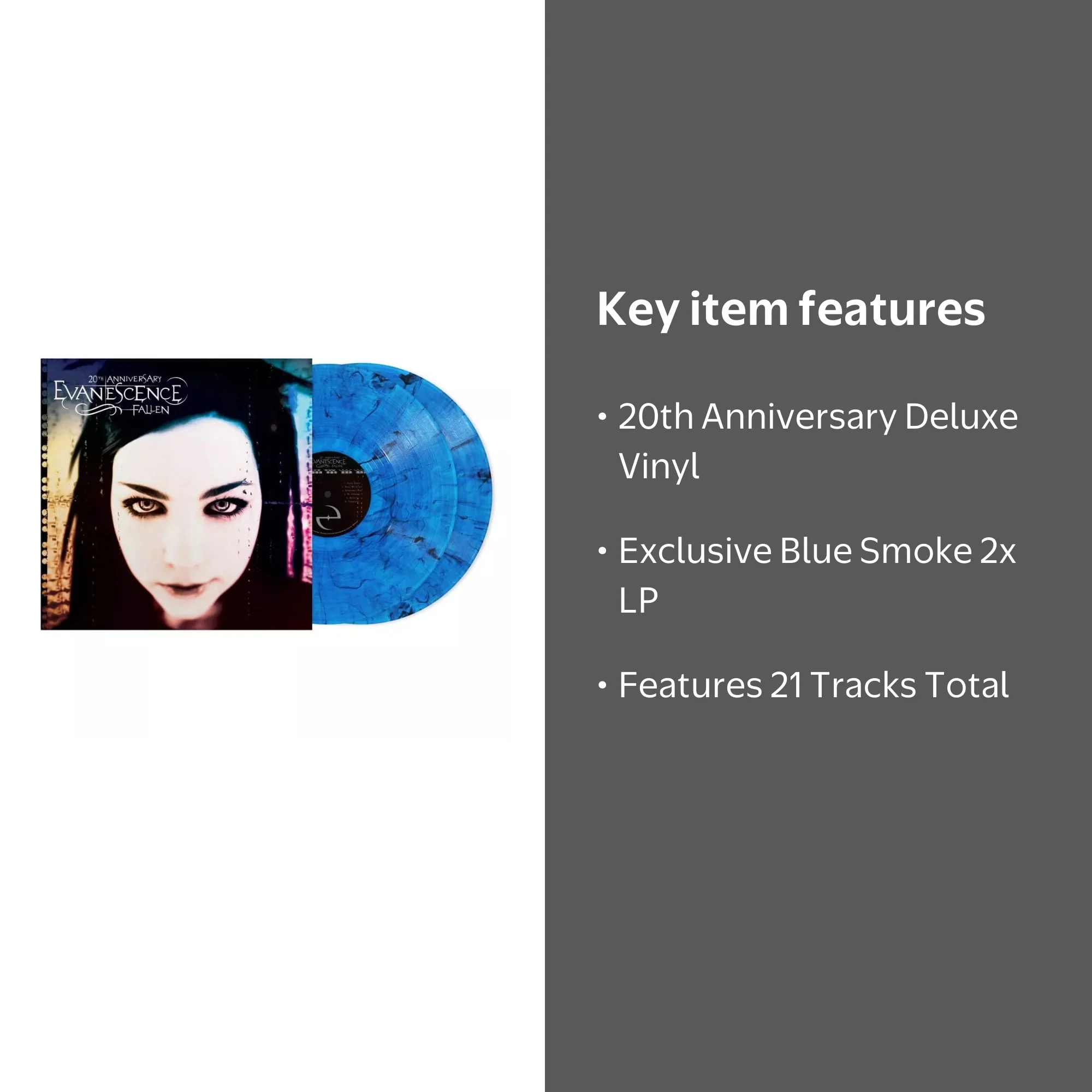 Limited Evanescence - Fallen 20th Anniversary Deluxe Edition LPs