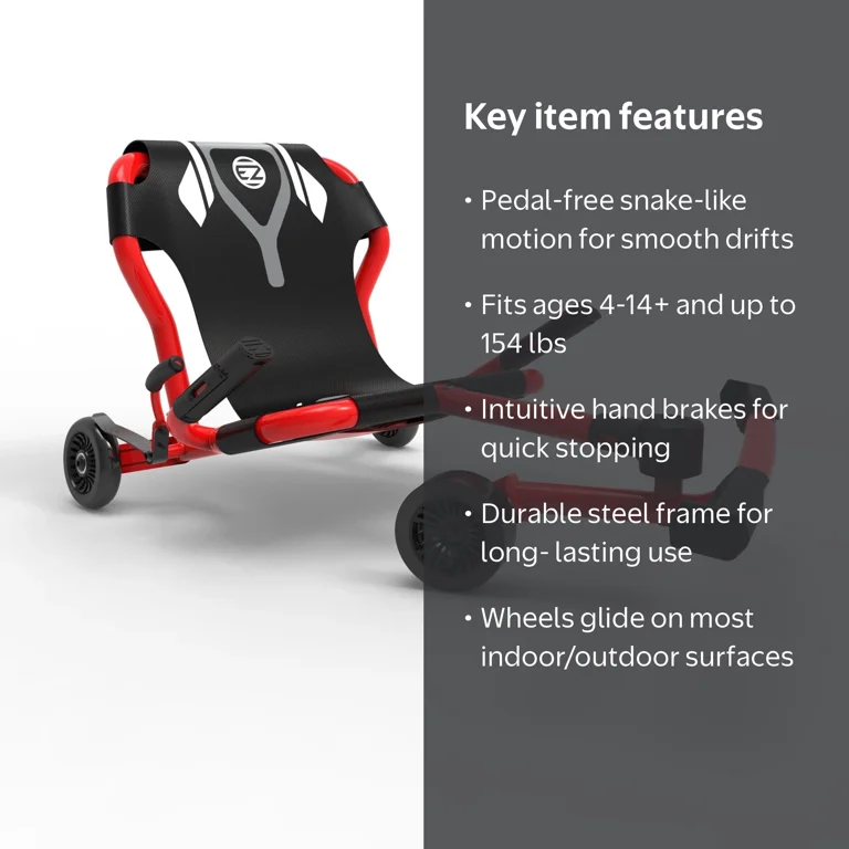 Ezyroller Drift Kids Classic X Ride On - Award Winning, Extendable