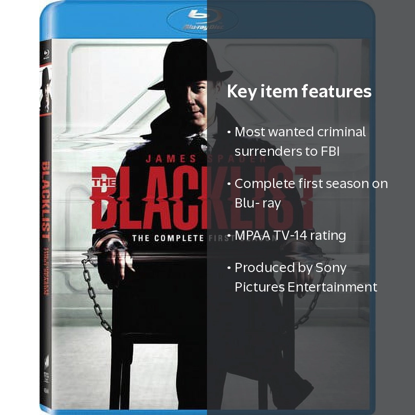 The Blacklist: The Complete First Season (Blu-ray) - Walmart.com