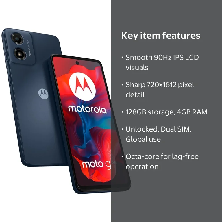 Open Box Motorola Moto G04s 4G LTE (128GB,4GB) 6.56