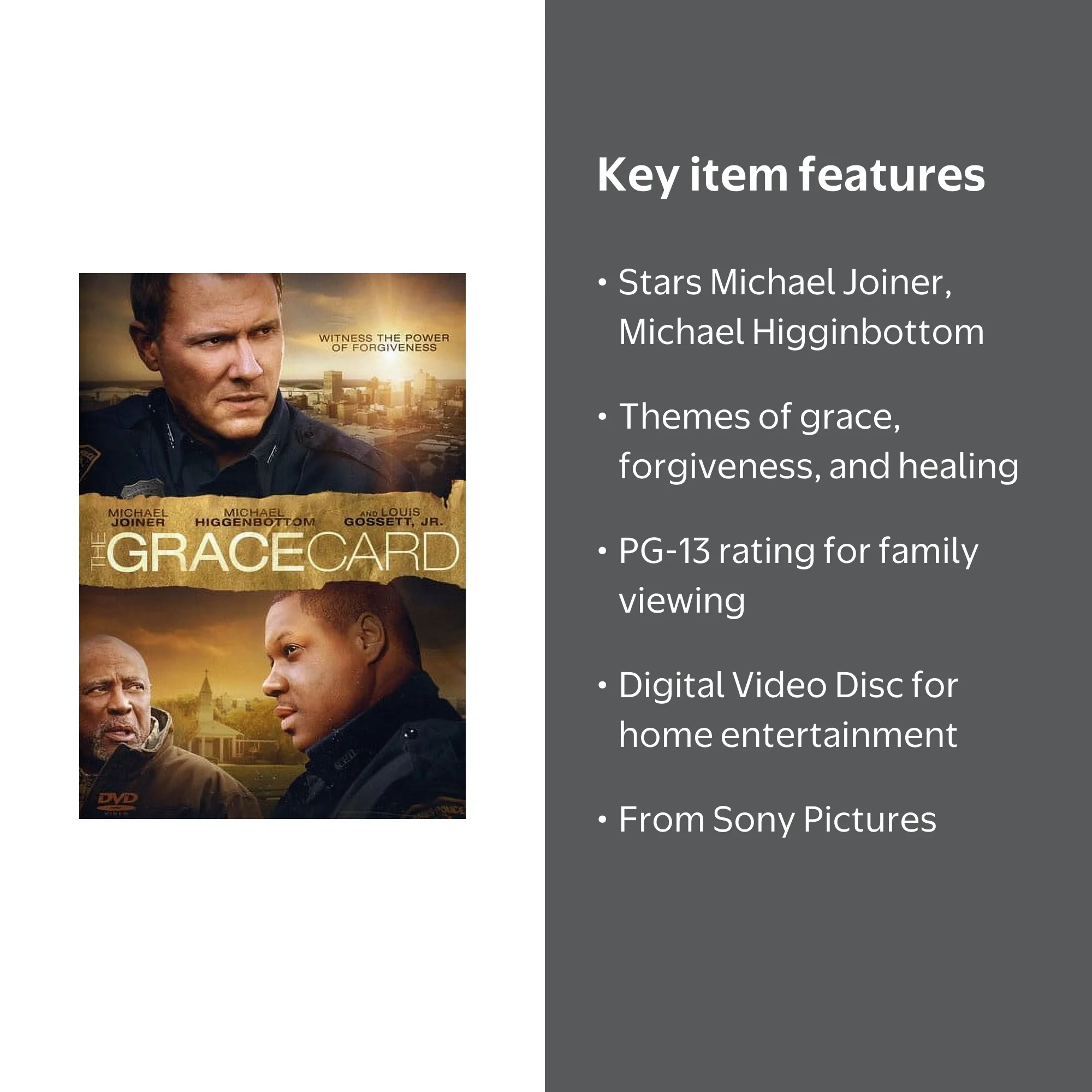 Sony Pictures - The Grace Card [DIGITAL VIDEO DISC] - Walmart.com