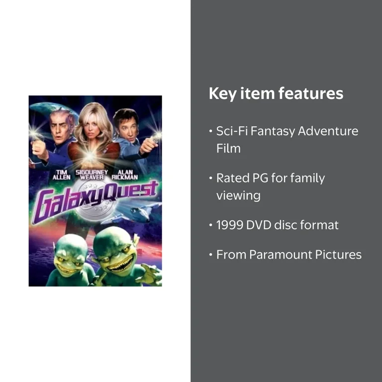 Paramount's Galaxy Quest (DVD) - Sci-Fi & Fantasy, Science Fiction